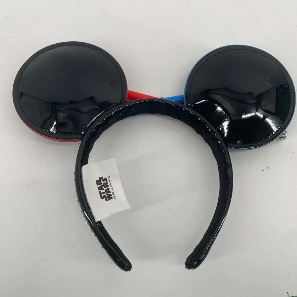 Disney Star Wars Lightsaber Mickey Mouse Ears Headband May the 4th be with you